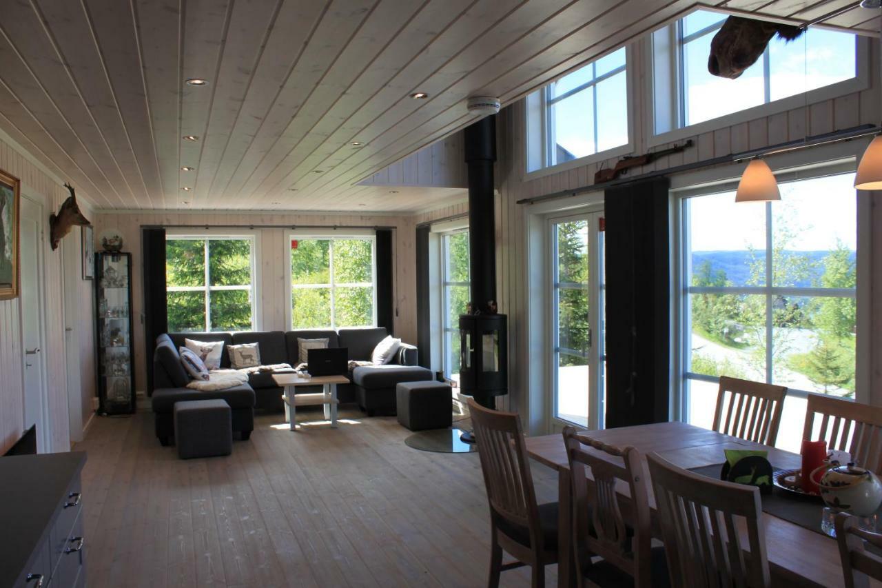 Luxury Mountain Villa Strandlykkja Eksteriør bilde